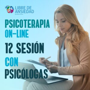 Psicoterapia con Nuestros Psicólogos - 12 Sesiones