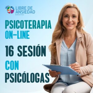 Psicoterapia con Nuestros Psicólogos - 16 Sesiones