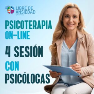 Psicoterapia con Nuestros Psicólogos - 4 Sesiones